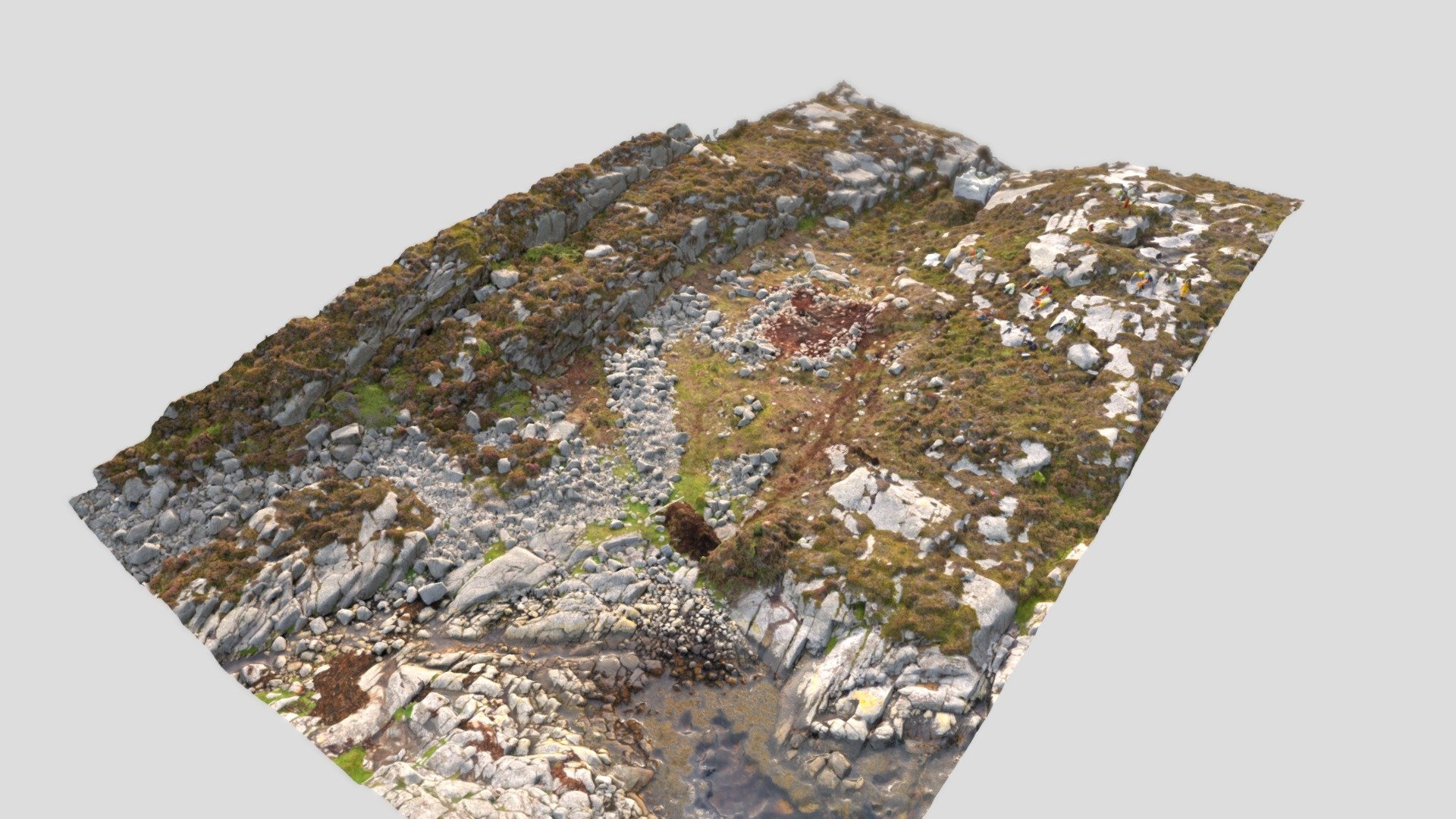 Feltkurs i arkeologi, Hjartøy — Sketchfab embed 3D viewer