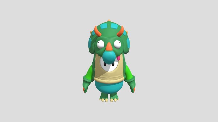 Fall-guys-trice-skin 3D Model