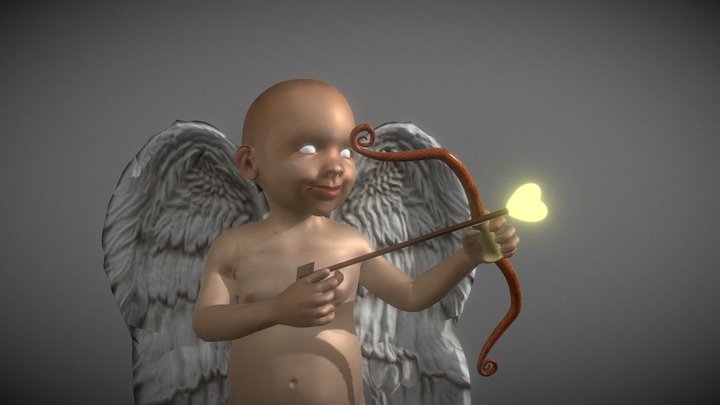 baby angel 3D Model