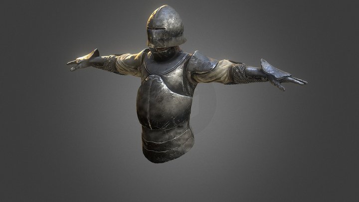 Test Knight 3D Model
