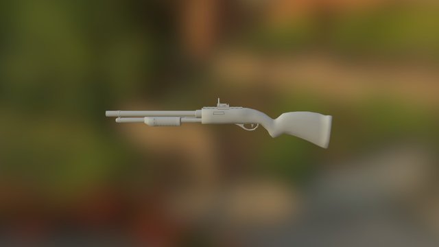 Shotgun mk2 3D Model