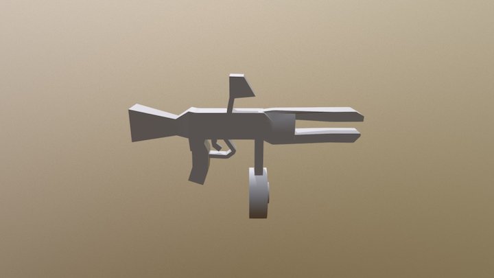 Rifle1 3D Model