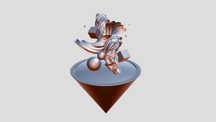 Abstract composition 3D Model