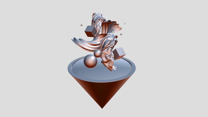 Abstract composition 3D Model