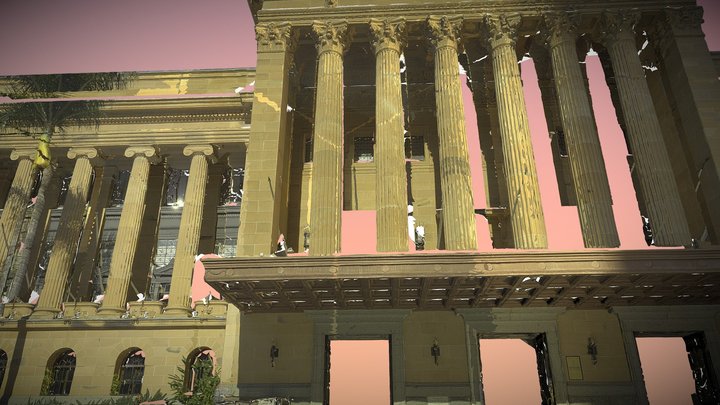 Brisbane City Hall 3D Model