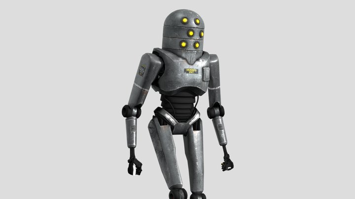 Väktare - Animated Character 3D Model
