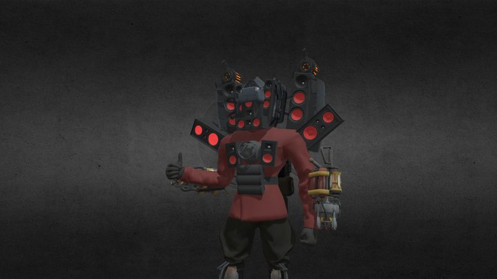 Titan Speakerman 3.0/UTSM 3.0 fanmade by me 3D Model