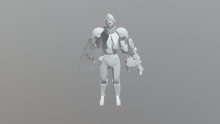 Vi (League of Legends) 3d Model study 3D Model