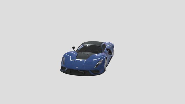 Hennessy Venom F5 3D Model