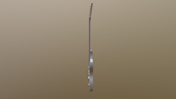 Guitar 3D Model