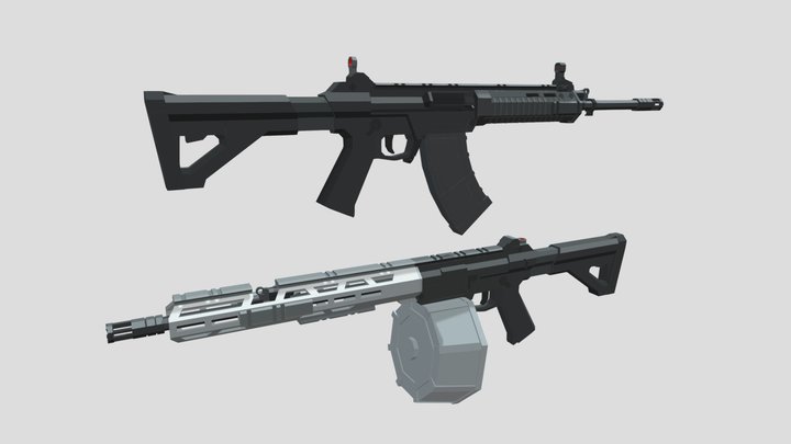 QBZ191 3D Model