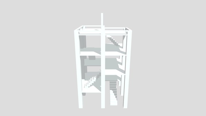 Classic Roblox Tower 3D Model