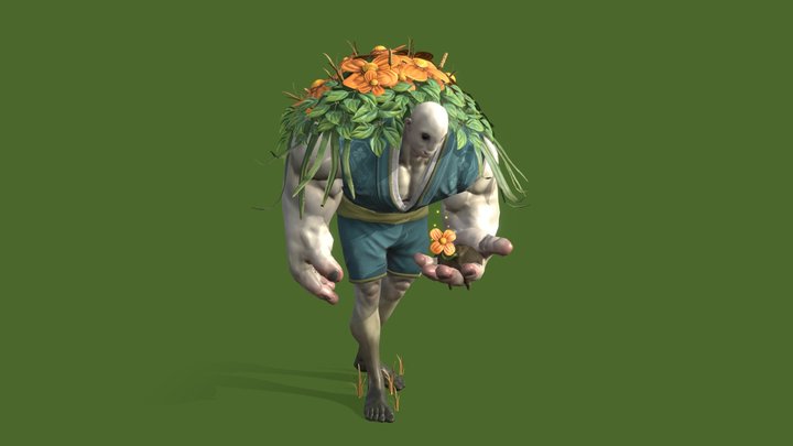 Gentle Giant 3D Model