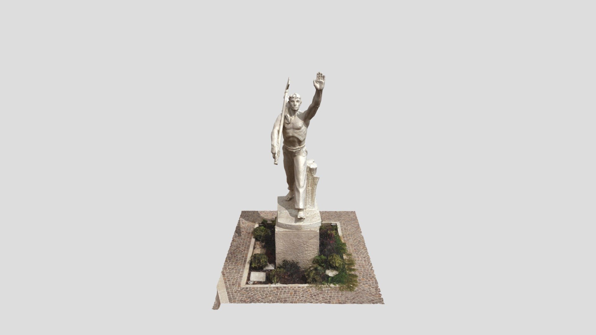 Rieti - Statua Del Contadino
