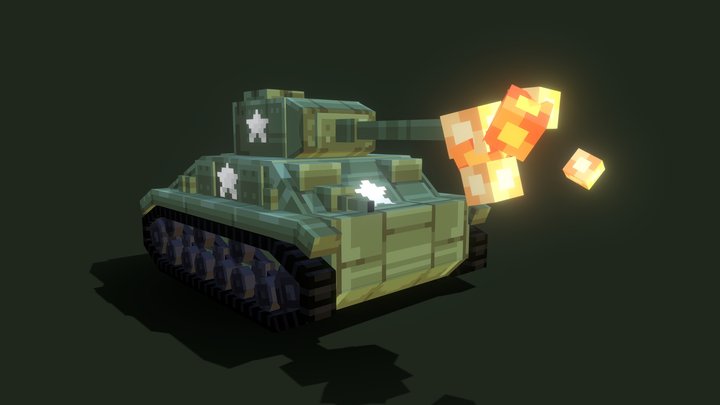 M4 sherman 3D Model