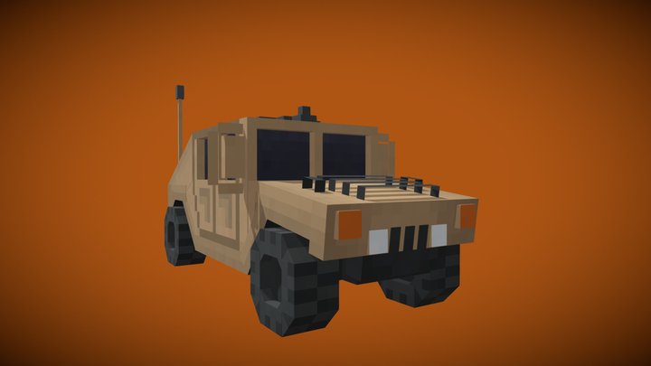 Humvee 3D Model