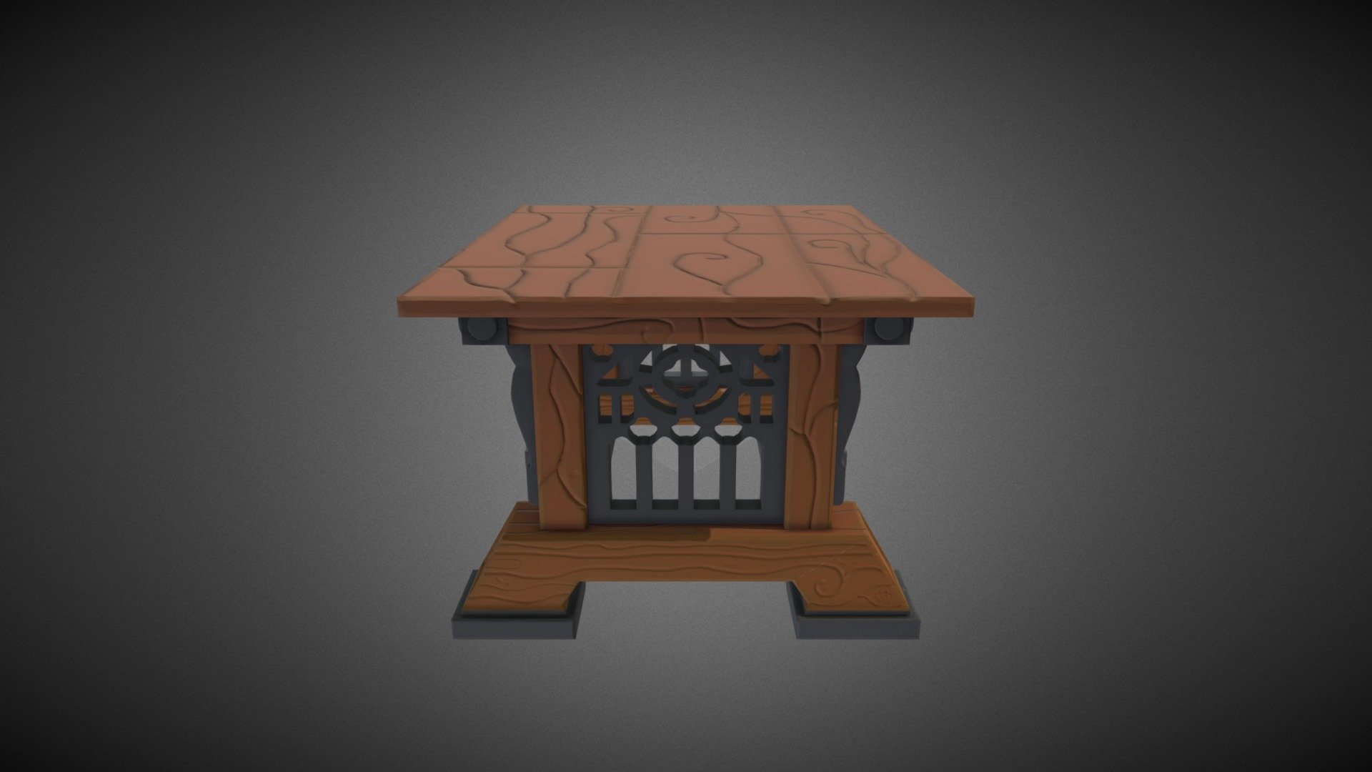 Stylized gothic table - Download Free 3D model by riotboy (@DimanRson ...