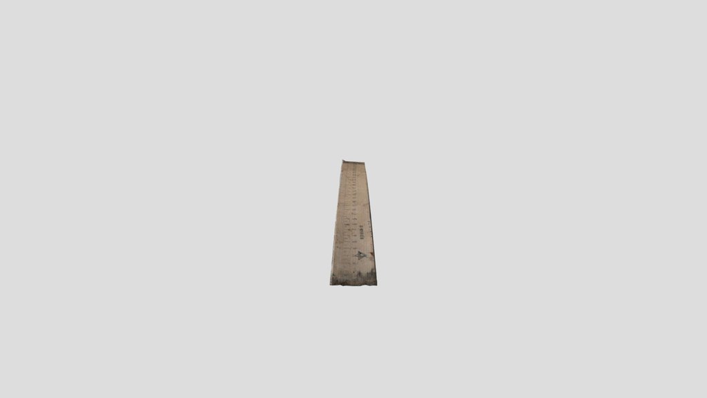 Wooden ruler