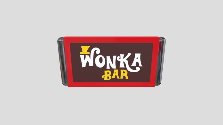 Wonka Bar 2.0 3D Model