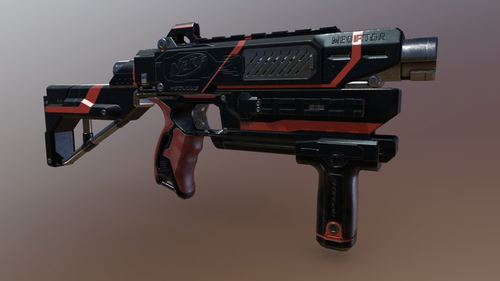 Nerf Modulus Mediator 3D Model