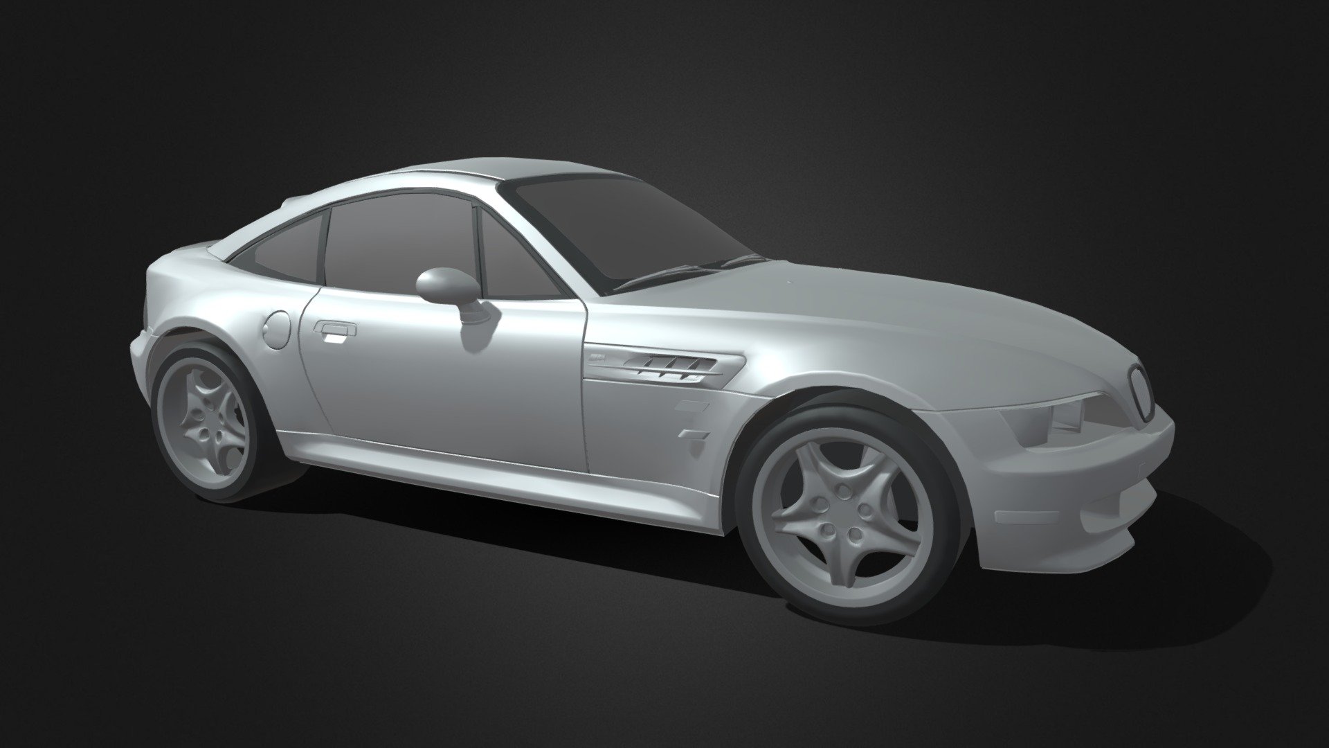 BMW Z3 Coupe - 3D model by xjurassic [22ddf68] - Sketchfab