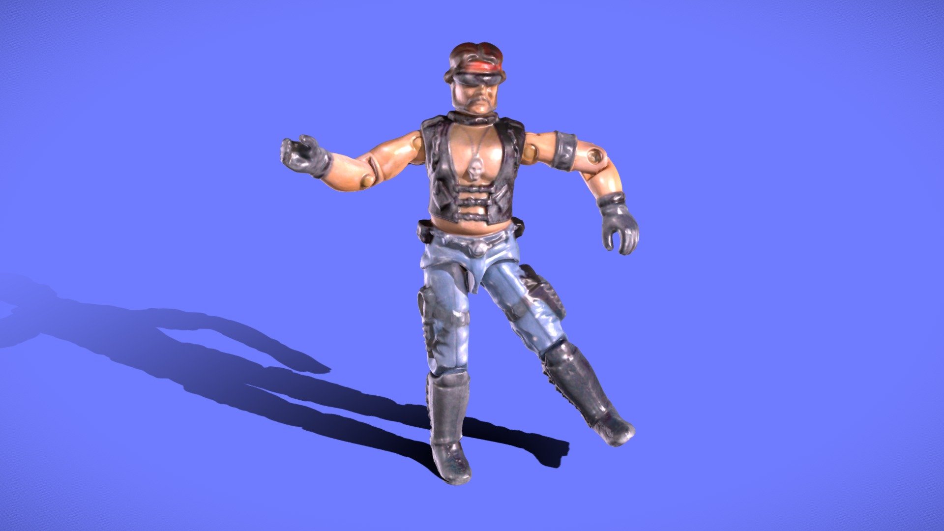 1985 GI-JOE DREADNOK - 3D SCAN - Buy Royalty Free 3D model by ...