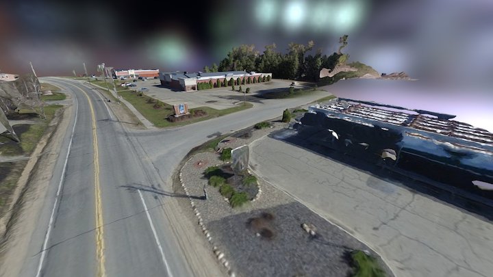 ALDI Saranac Lake, NY 3D Model