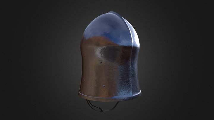 Gladiator Helmet 3D Model