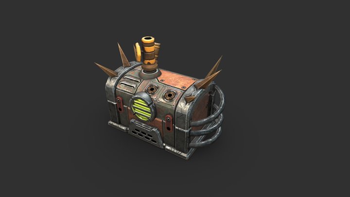Chest Diesel1v 3D Model