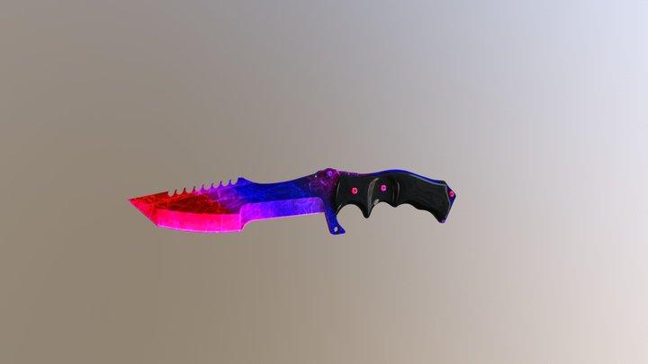 Huntsman Knife | Ice Fire 3D Model