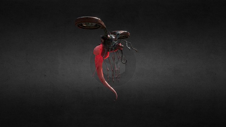 Insect Texturing 3D Model