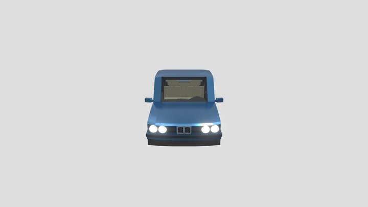 BMW E34 "Unturned II styled" 3D Model