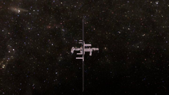 Space Station 3D Model