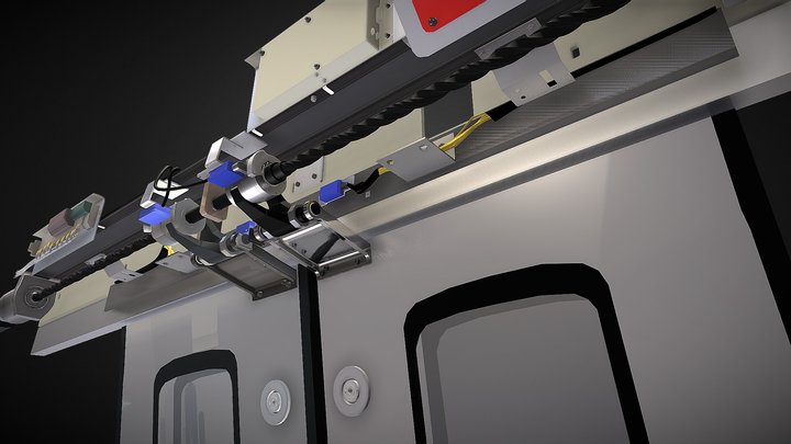 Saloon Door 3D Model