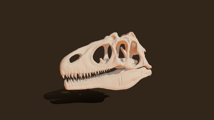 allosaurus 3D Model