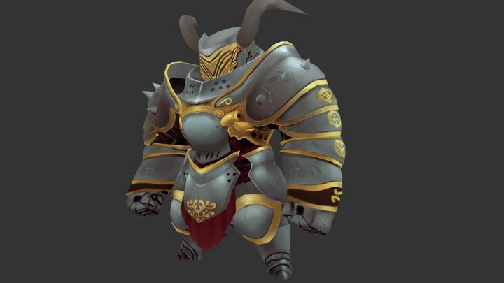 Knight 3D Model