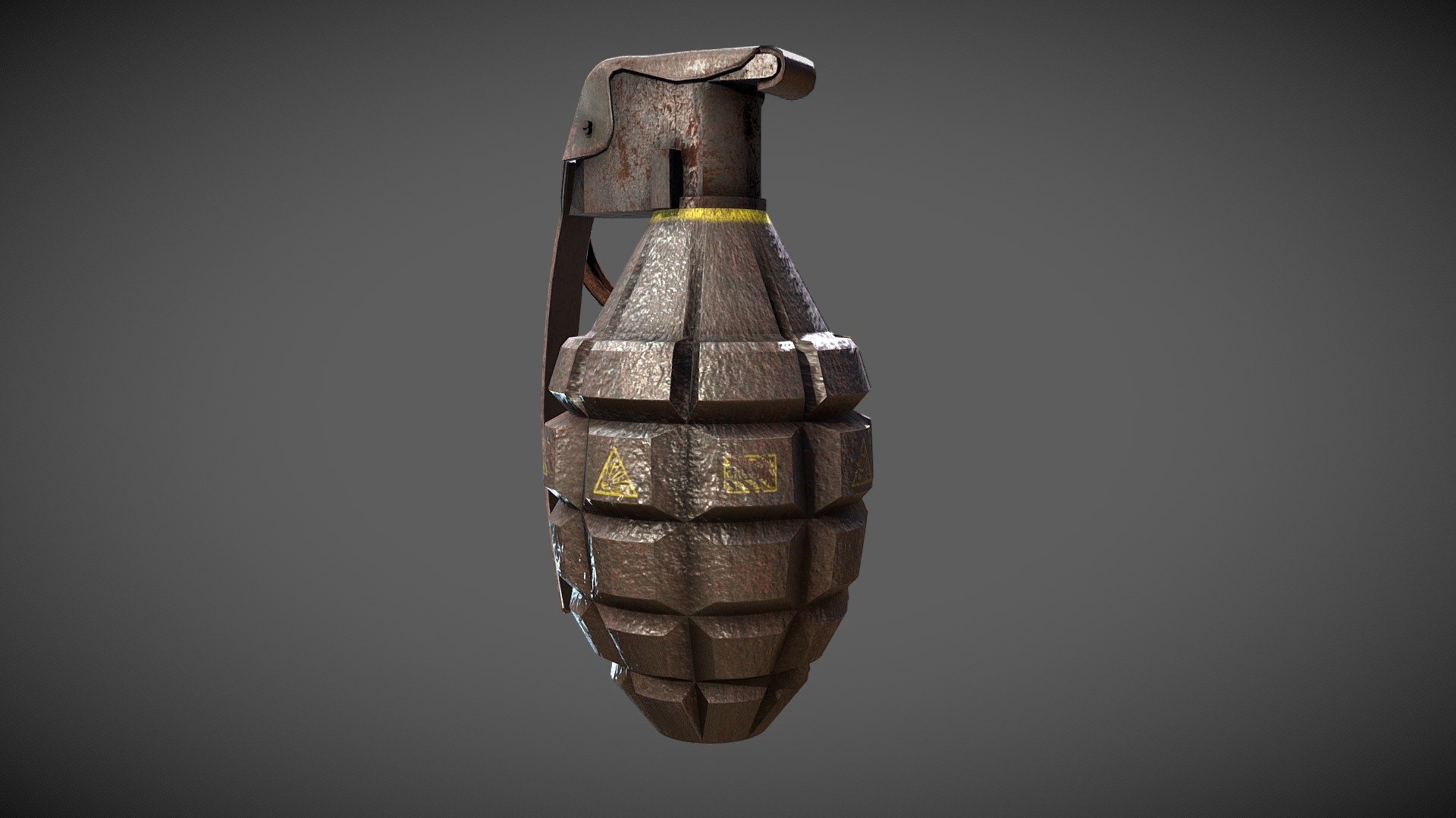 Mk2 Grenade - Download Free 3d Model By Slayer4demons [22e34fd] - Sketchfab