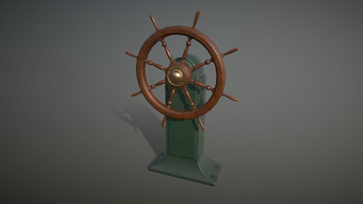 Rudder 3D Model