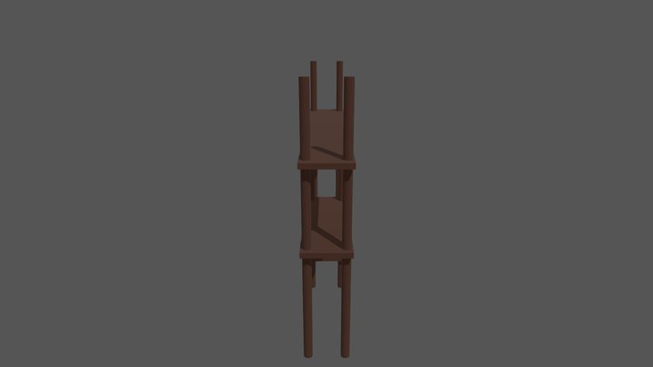 Tactics, Tea, and Tentacles - Scaffolding 3D Model