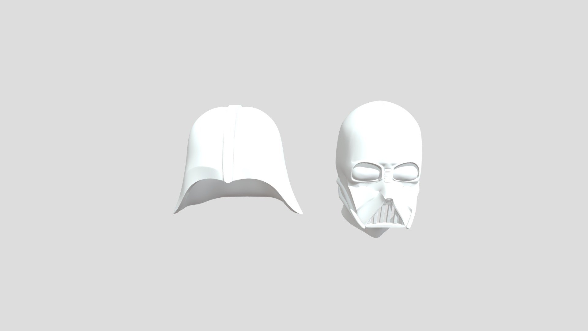 Darth Vader helmet model