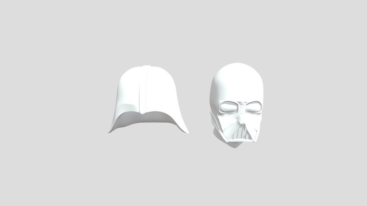 Darth Vader helmet model 3D Model