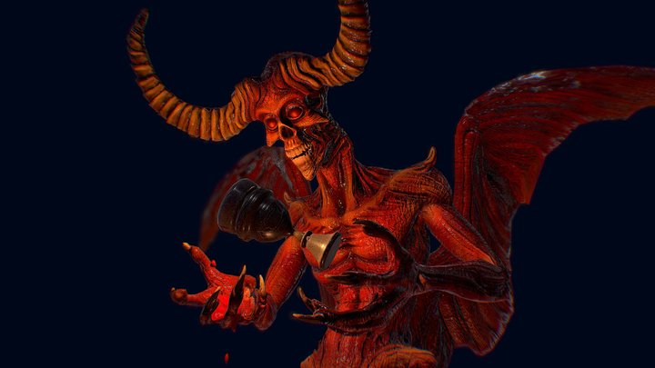 Blood Demon 3D Model