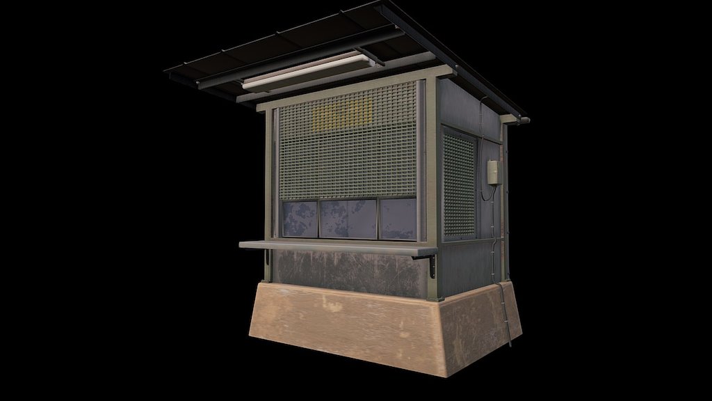 GuardPost - 3D model by kitroart [22e5852] - Sketchfab