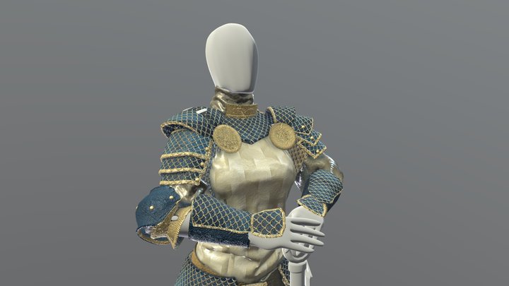 Regal Armor 3D Model