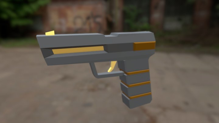 Pistol 3D Model