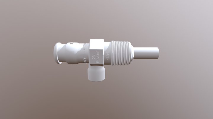 Vertical Valve02 3D Model