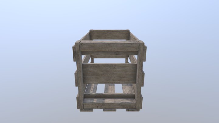Crate_School 3D Model