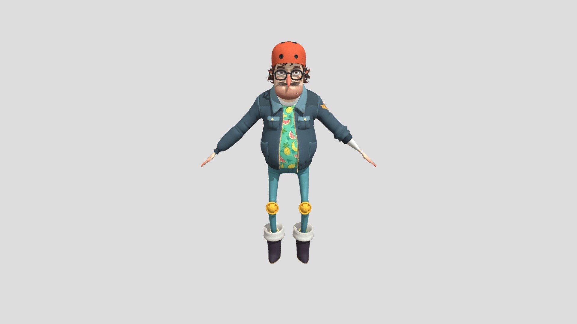 Hello Neighbor 2 Quentin 3d Model By Youthful Strawbewwy Youthful