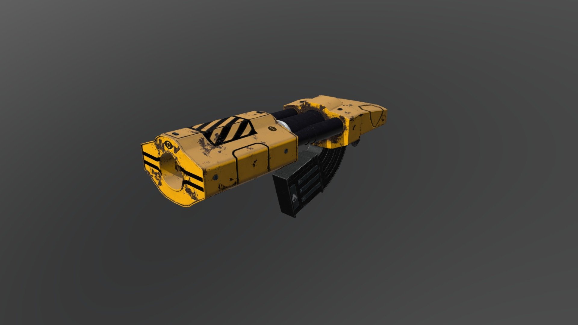 Flak Cannon — Sketchfab embed 3D viewer