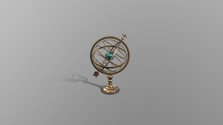 Armillary Sphere 3D Model